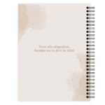 Jaaragenda Watercolour Beige Achterkant