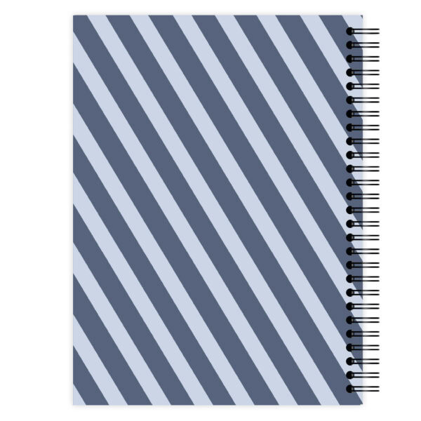 Jaaragenda Blue Stripes Achterkant