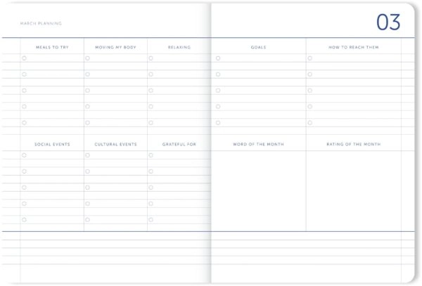 A-Journal 18 Maanden agenda 2025-2026 - Flow Pink - Afbeelding 3