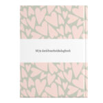 Mockup Achterkant Dagboek Voor Dankbaarheid Hearts