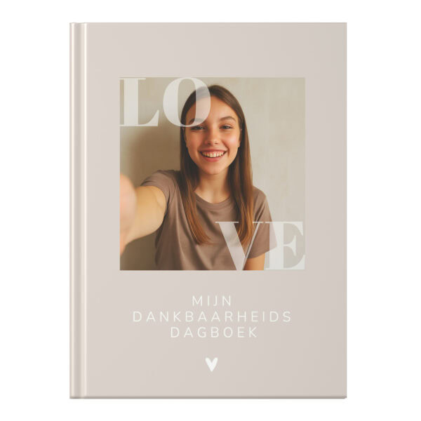 Mockup Dagboek Voor Dankbaarheid Sand Love