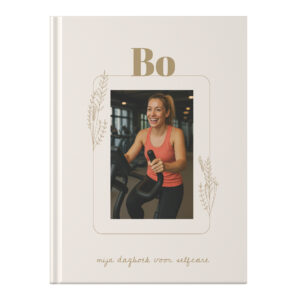 Mockup Dagboek Voor Selfcare Flower Chique