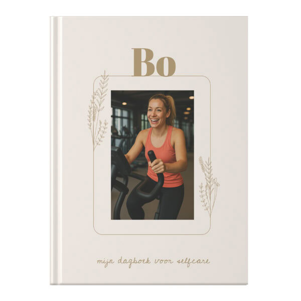 Mockup Dagboek Voor Selfcare Flower Chique