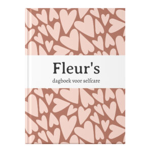 Mockup Dagboek Voor Selfcare Hearts