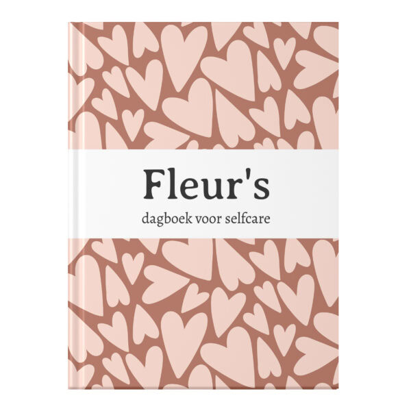 Mockup Dagboek Voor Selfcare Hearts
