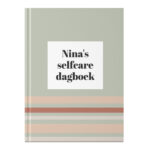 Mockup Dagboek Voor Selfcare Stripes