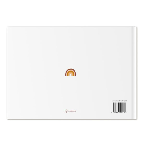 Schoolfotoboek Mockup Achterkant Cover (1) Regenboog