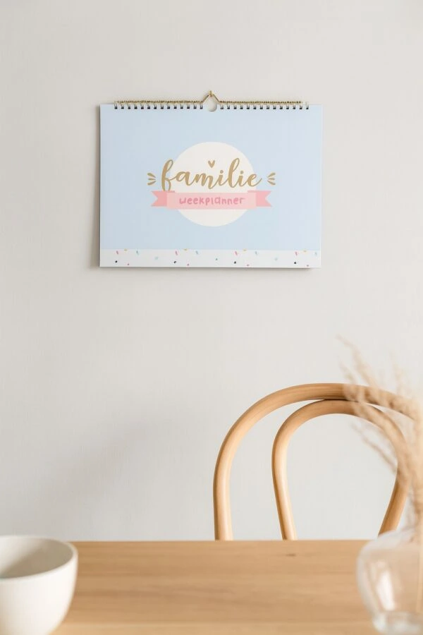 Familie Weekplanner Kleurrijk