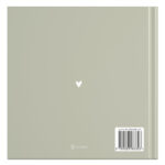 Gastenboek Guestbook Olijfgroen Achterkant