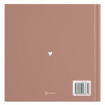 Gastenboek Guestbook Roest Roze Achterkant