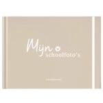 Schoolfotoboek Beige