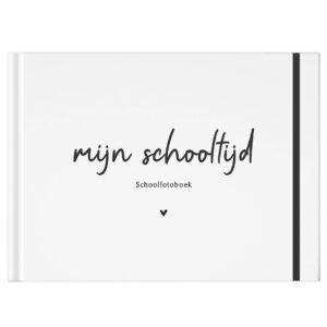 Schoolfotoboek Zwart Wit
