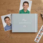 Schoolfotoboek Blauw