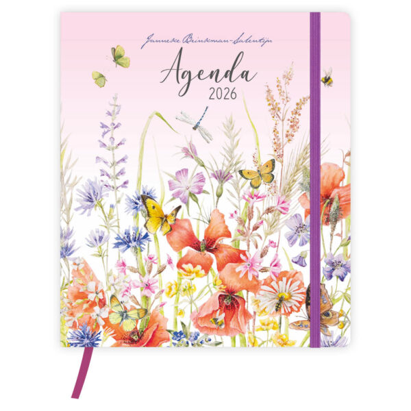 Janneke Brinkman Weekplanner 2026 - Klaproos