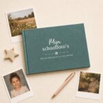 Fyllbooks Mijn Schoolfotoboek Linnen Blauwgroen (1)