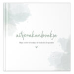 Mockup Voorkant Watercolour Groen Uitsprakenboekje