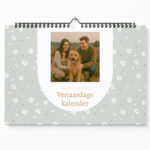 Verjaardagskalender Liggend A3 Seizoenen Voorkant