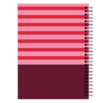 Adresboekje Cherry Stripes Achterkant