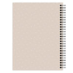 Adresboekje Beige Dots Achterkant
