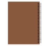 Budgetplanner Chocolate Brown Achterkant