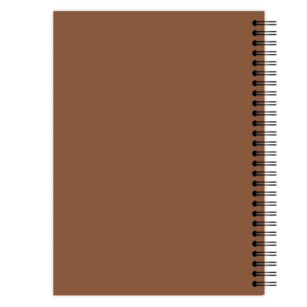 Budgetplanner Chocolate Brown Achterkant