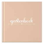 Gastenboek Universeel Peach