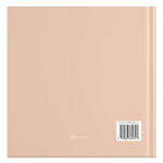 Gastenboek Universeel Peach Achterkant