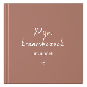 Kraambezoekboek Roest Roze