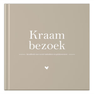 Kraambezoekboek Taupe