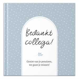Mockup Voorkant Pensieonboek Mellow Blue