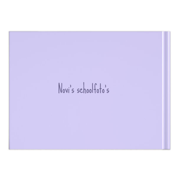Schoolfotoboek Mockup Achterkant Def Lila Love
