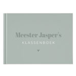 Schoolfotoboek Mockup Cover Groen Leerkracht