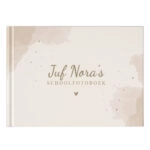 Schoolfotoboek Mockup Cover Watercolour Leekracht