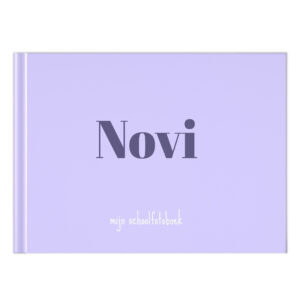 Schoolfotoboek Mockup Voorkant Def Lila Love