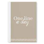 Mockup One Line A Day Taupe