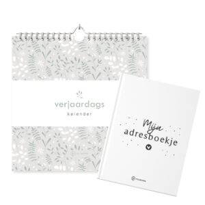 Kalender + Adresboekje Botanical