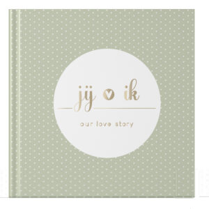 Mockup Voorkant Liefdesboek Hearts Olive