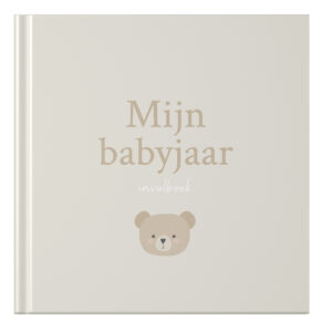 Mockup Voorkant Babyboek Teddy