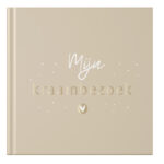 Kraambezoekboek Sunkissed Sand Met Goudfolie Voorkant