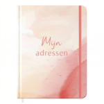 Adresboekje Watercolour Roze