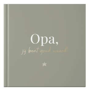 Mockup Opa Jij Bent Goud Waard Voorkant