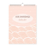 Mockup Verjaardagskalender 3 Pastel Prints Voorkant