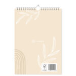 Mockup Verjaardagskalender Beige Brown Achterkant