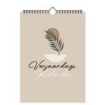Mockup Verjaardagskalender Botanic Wisdom