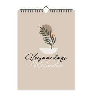 Mockup Verjaardagskalender Botanic Wisdom
