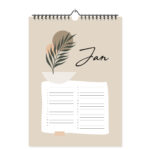 Mockup Verjaardagskalender Botanic Wisdom Binnenwerk 1