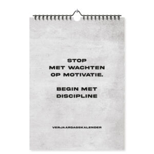 Mockup Verjaardagskalender Empowerment Voorkant