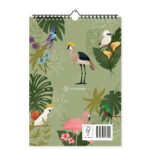 Mockup Verjaardagskalender Jungle Achterkant