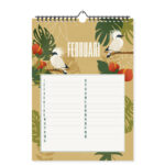 Mockup Verjaardagskalender Jungle Binnenwerk 1