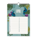 Mockup Verjaardagskalender Jungle Binnenwerk 3